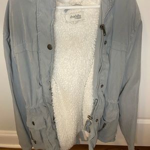 Charlotte Russe fleece coat